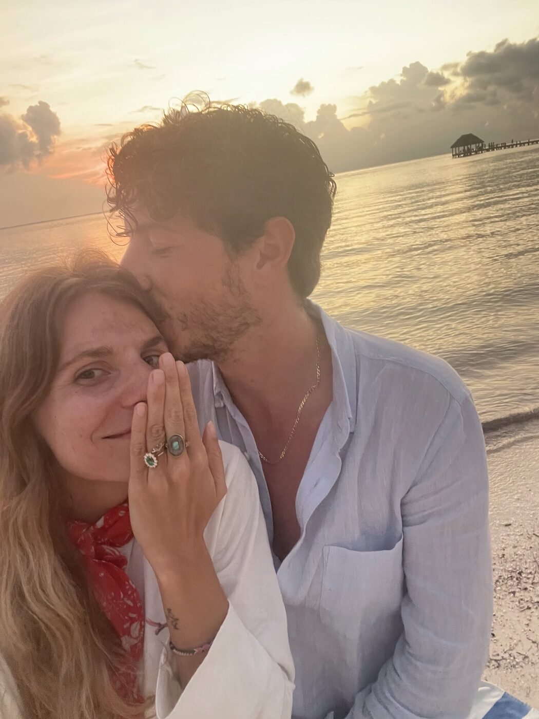 Tramonto alle Maldive